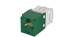 Panduit CJ688TGGR Mini-Com® TX6™ PLUS TG Style UTP Jack Module, Green Qty 24 picture