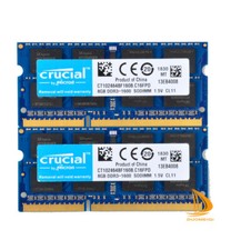 Crucial 2x 8GB 2Rx8 PC3-12800S DDR3-1600Mhz SODIMM Laptop Memory RAM 204Pin 16GB picture