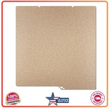 Anycubic Kobra S1 X 4 Build Plate 264x276mm Double Sided Textured Gold PEI Sheet picture