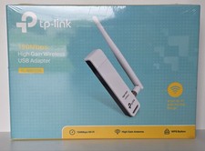 TP-Link TL-WN722N Ver 3.0 Wireless USB Adapter 150Mbps High Gain NIB picture