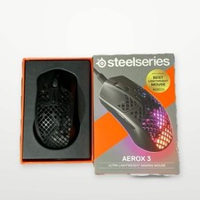 SteelSeries Aerox 3 (2022) Wired Ultra-Lightweight Gaming Mouse Onyx - Open Box picture