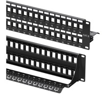 Cable Matters Rackmount Wall Mount 2U 48-Port With Support Bar picture