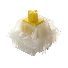 Gateron Milky Yellow Pro V2 Linear Keyboard Switches PreLubed 5Pin 90 PCS picture