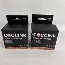 COCCINK 241XL High Yield Printer Ink Cart – Tri Color Expires 9-30-27 LOT OF 2  picture
