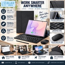 4-in-1 Mini Wireless Keyboard Mouse Case for Galaxy Z Fold 8 Ultra 7 6 5 picture