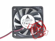 Delta EFB0612MA 6010 DC12V 0.12A 6CM 2-Wire Mute Cooling Fan picture