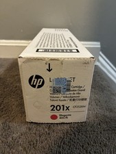 Genuine HP 201X Magenta High Yield Toner New / Sealed picture