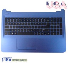 NEW Genuine HP 15-AC 15-AF Palmrest w/ Keyboard & Touchpad 813978-001 picture