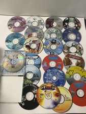 Lot of 18 Vintage PC CD-ROM Games Freddi Fish Kids Educational Software Discs picture