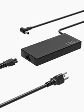 180W Laptop AC Power Adapter Charger 20V 9A Black with Power Cord picture