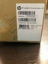 HP D9Y32UT#ABA UltraSlim Docking Station. Open box, resealed, label on box.  picture