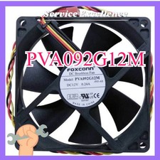 One FOXCONN PVA092G12M Cooling Fan Fast Shipping 90x90x25MM DC 12V 0.24A 3-Pin picture