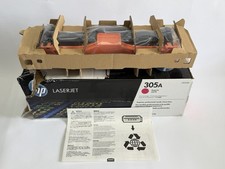 HP LaserJet 305A CE413A Magenta Toner Cartridge ~ Genuine ~ New Open Box picture