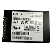 SanDisk- SDSSDHII-480GB, 480GB 2.5-inch Internal SSD Drive. Formatted and Tested picture