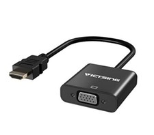 VicTsing HDMI to VGA Adapter Gold Plated HDMI Male to VGA Female Converter 1080P picture