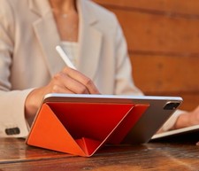 MOFT Snap Magnetic Universal Stand for Tablets 9.7”+ Sunset Orange iPad Air Pro picture