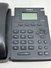 Yealink SIP-T19P Corded VoIP Telephone - Black picture
