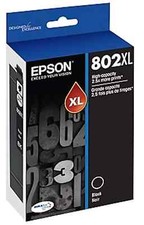 Genuine Epson 802XL Black High-Yield Ink T802XL120-S WorkForce Pro picture