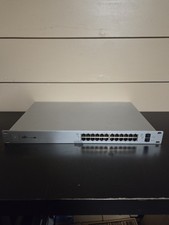 Ubiquiti US-24-250W UniFi 24-Port Managed Gigabit No Power Cable AS IS  picture