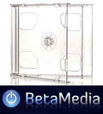 50 x Double Jewel CD Cases with Clear Tray - Australian Standard Size case picture