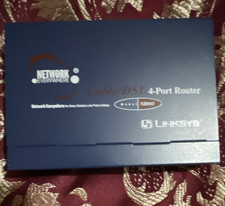 Linksys NR041 Cable/DSL 4-Port Wired Router RJ-45 10 Mbps Blue picture
