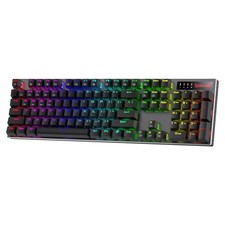 Redragon K556 PRO Wireless RGB Mechanical Gaming Keyboard 104 Key Aluminum Frame picture