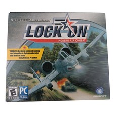 Vintage Lock On Modern Air Combat PC Game Ubisoft Flight Simulator Windows XP picture