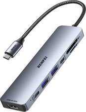 7-in-1 NUEVO Adaptador de Cable USB Tipo C (USB-C 3.0 ) a HDMI para HDTV TV picture