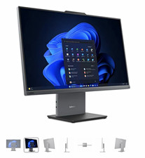Lenovo IdeaCentre AIO 3 24ALC6 23.8in Ryzen 3 8GB 256GB SSD Win11 Black picture