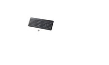 ELECOM Wireless Keyboard Silent Numpad Thin Compact Black TK-QT30DMBK picture