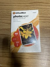 OFFICE MAX PHOTO PAPER. New picture