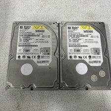 2 WESTERN DIGITAL WD400 And WD300 Drives  - 2 Different Models picture