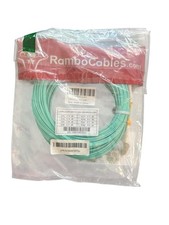 Rambo Cables 20m (65ft) 0M3  Fiber Optic Patch Cable Multimode Duplex picture