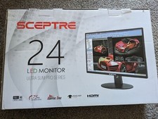 Sceptre 24-inch Professional Thin 1080p LED Monitor 99% sRGB 2x HDMI VGA... picture