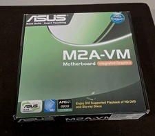 NEW IN BOX ASUS M2A-VM  GREEN  Motherboard 90-MIB1M5-G0AAY0KZ ATI RADEON X1250 picture