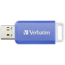 Verbatim 49455V DataBar USB 2.0 64GB USB Flash Drive Blue USB 2.0 picture