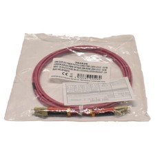 Corning OM4 Duplex Fiber Patch Cord Pink LSZH LC/LC - 2m 392526 NEW picture