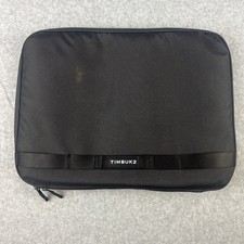 Timbuk2 Stealth Folio Organizer Black 15-inch Laptop Bag Sleeve Padded XL YKK picture