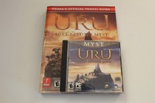 Uru: Ages Beyond Myst PC CD-ROM game and Prima's Official Travel Guide picture