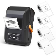 SUPVAN T50M Pro Bluetooth Label Maker Machine with 4 Tapes, Set 3 picture