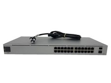 Used Ubiquiti Networks USW-24 UniFi 24 Port Switch NON-POE VERSION w/ Rack Ears picture