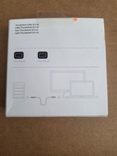 Genuine Apple Thunderbolt Cable 0.5m 1.6ft MD862LL/A A1410 New Sealed In Box picture