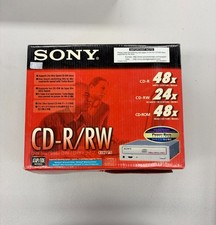 Sony CRX215A1 CD-RW Drive 48x/24x/48x IDE Internal Beige Retail Box Win98 XP picture