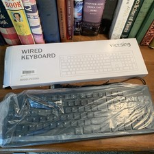  Victsing Wired Keyboard Model: PC206A Black Brand New  picture