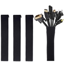 JOTO 4 Pack Cable Management Sleeve 19-20 Inches -Black picture