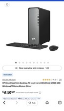 HP OmniDesk Slim S03-0903w Desktop i3 8GB 512GB SSD Windows 11 Home picture