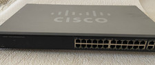CISCO - SLM224P V01 - 24-Port 10/100 POE Smart Switch - Used picture