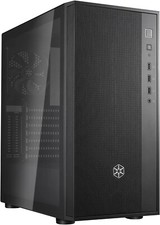 SilverStone Technology FARA R1 V2, Black Tempered Glass Side Panel, Mid-Tower picture