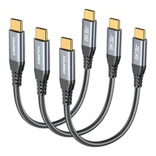 3 Pack 6inch USB C to USB C Cable, 40Gbps Data, 240W PD Charging picture