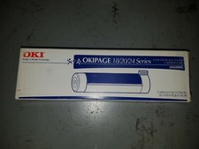 Genuine Oki 40468801 Black Toner Cartridge OkiPage 18 20 24 Series BNIB picture